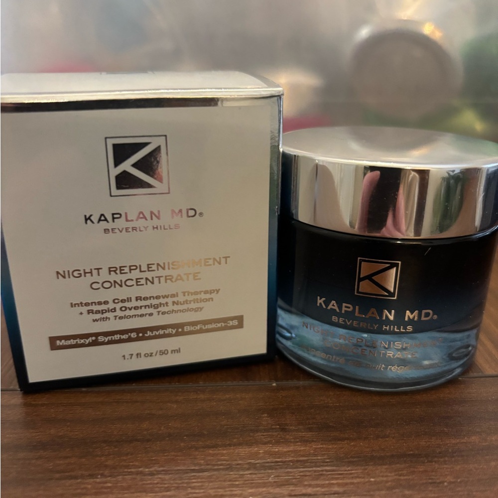 Kaplan MD Night Replenishment Concentrate new with box 1.7 fl ounces